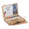 Sennelier Rive Gauche 12 Color &#x26; Accessories Oil Paint Wood Box Set